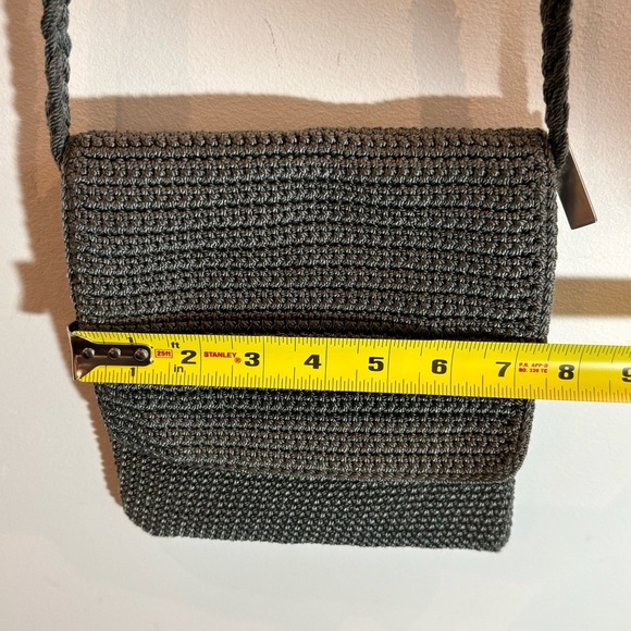 THE SAK Lined Crochet Flap Small Crossbody Bag - Picture 3 of 10